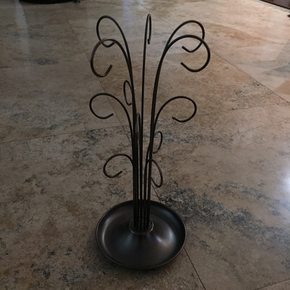 Necklace holder- metal stand
